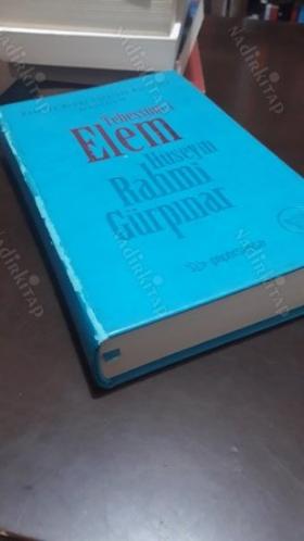 TEBESSÜM-İ ELEM - HÜSEYİN RAHMİ KÜLLİYATI - ROMANLARI 18