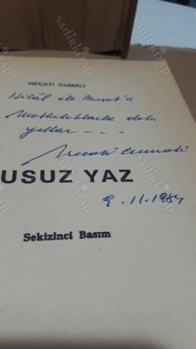 SUSUZ YAZ (İMZALI)