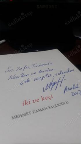 İKİ VE KEÇİ (İMZALI)
