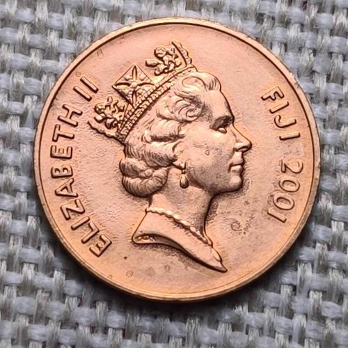 FİJİ 1 CENT 2001