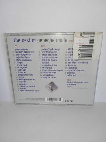 Cd + Dvd the best of depeche mode vol 1. Orijinal. Avrupa baskı. 2 Disk. Diskler 10 üzerinden 9 ve 9.9 sorunsuz çalışıyor. koleksiyonluk