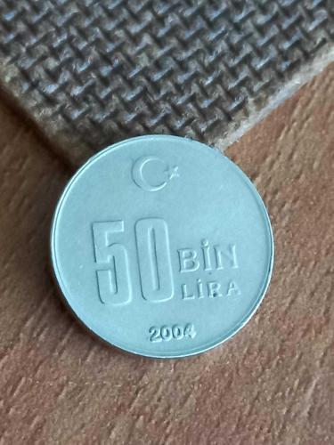 2294  YILI   50.000  TL  ÇİL  KONDİSYONDA