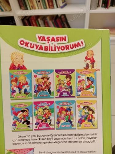 Yaşasın Okuyabiliyorum Serisi Renkli Heceli 8. Kitap Takım (Okuma Hızı Takip Çizelgeli)