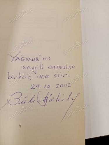 ŞİİRİMİZDE ANA ( İMZALI )