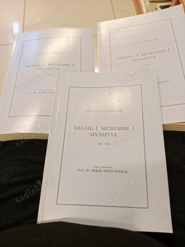 Mesail-i Mühimme-i Siyasiyye / 1- 3 Cilt TAKIM