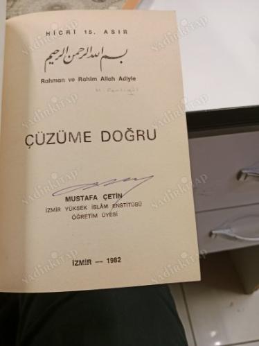 Çözüme Doğru - Cep Boy ( İmzalı )