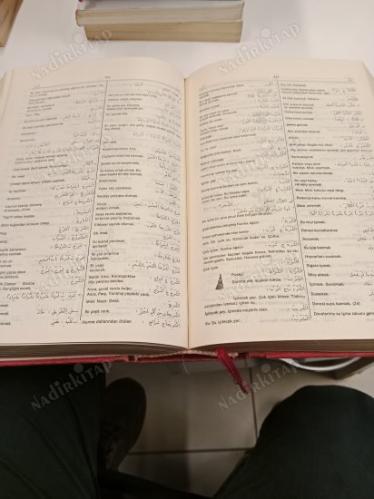 El - Mevarid Arapça - Türkçe Lugat, 1695 Sayfalı, Kalın Kapak Ciltli