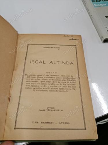 İŞGAL ALTINDA