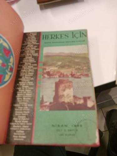 Dünya Basınından HERKES İÇİN Seçilmiş Yazılar Yıl-1949 2. CİLT Sayı : 7-12