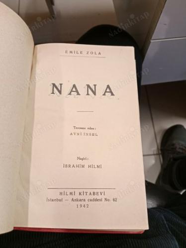 Nana ( 2 Cilt Takım 1942 İlk Baskı )