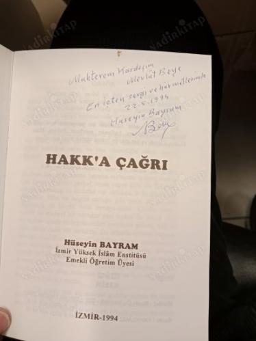 Hakk'a Çağrı (imzalı iltihaflı)