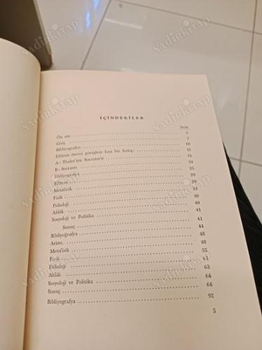 İslam Felsefesinin Yunan Kaynakları ve Kozalite Meselesi