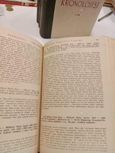 İzahlı Osmanlı Tarihi Kronolojisi - 4 Cilt Takım