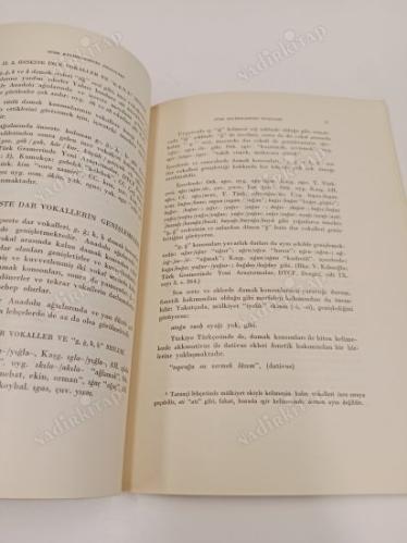 TÜRK KELİMELERİNİN ÖNSESLERİ