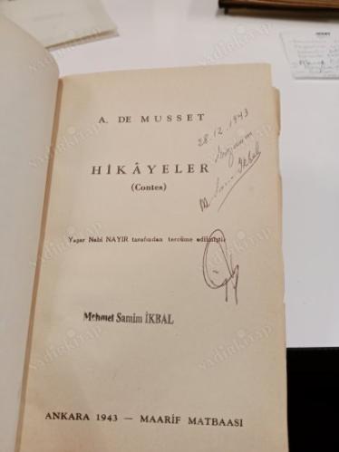 Fransız Edebiyatı HİKAYELER ( Contes ) Fıransız Klasikleri: 49 ( 5 Hikaye ve 3 Tiyatro )