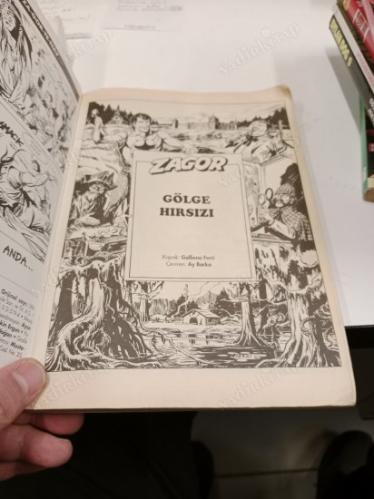 ZAGOR SAYI 10 - AKSOY YAYINCILIK - GÖLGE HIRSIZI