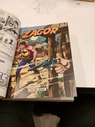 ZAGOR KLASİK MACERALAR DİZİSİ 73 Hayalet Kentin Hazinesi , Zalim Jess , Tonka'nın Laneti , Dağın Yaşlısı