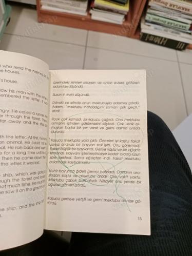 THE LETTER - MEKTUP TÜRKÇE ÇEVİRİLİ, BASİTLEŞTİRİLMİŞ, ALIŞTIRMALI İNGİLİZCE HİKAYELER / DERECE 1 KİTAP 1