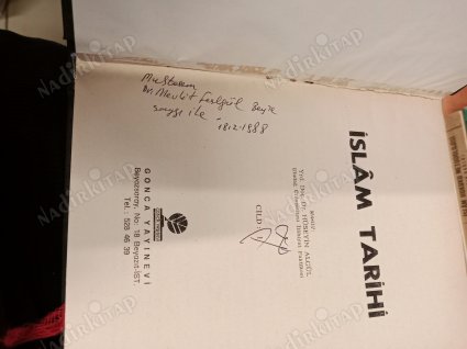 İslam Tarihi (4 Cilt Takım) - Hüseyin Algül ( İmzalı İthaflı )