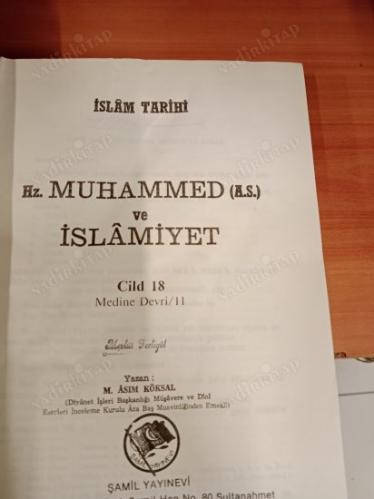 İslam Tarihi Hz. Muhammed ve İslamiyet Medine Devri 18 Cilt Takım ( 12 Cilt Olarak )