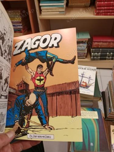 ZAGOR KLASİK MACERALAR DİZİSİ 6 / ATEŞİN EFENDİLERİ , ÖLÜM MAHKUMU , GÖLGELER