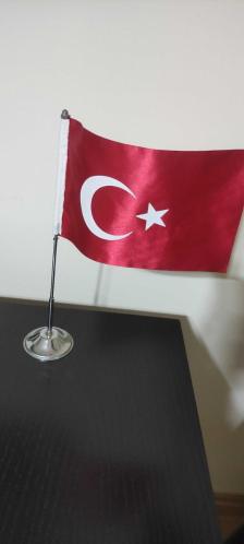 Türk Bayrağı Masa Üstü Modeli