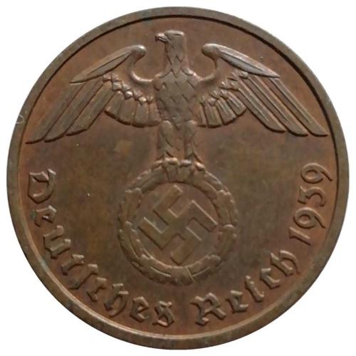 Almanya 1939 Yılı 2 Pfennig ÇİLALTI