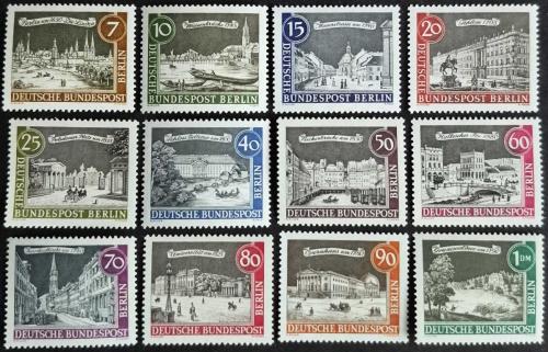 +++ ALMANYA BERLİN TARİHİ BERLİN MANZARALARI       1962    - DAMGASIZ