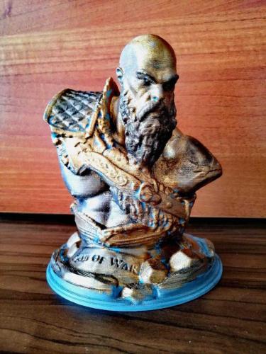 God Of War Büstü