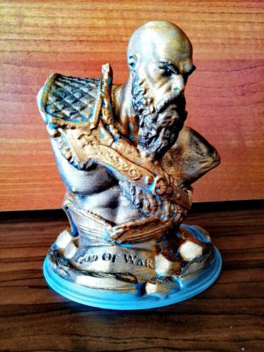 God Of War Büstü