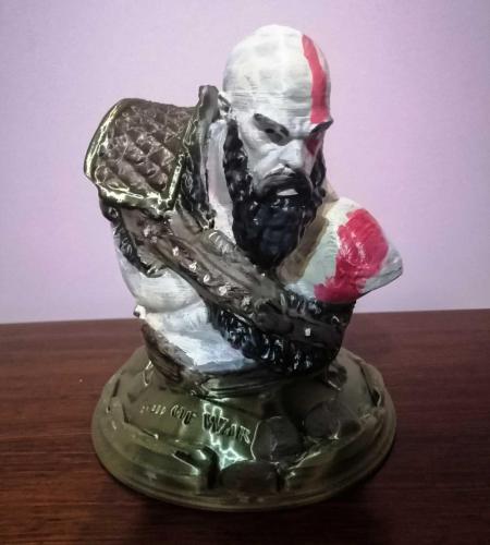 God Of War Büstü