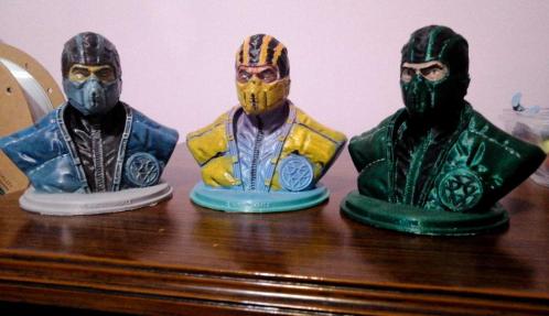 Mortal Kombat Büstü