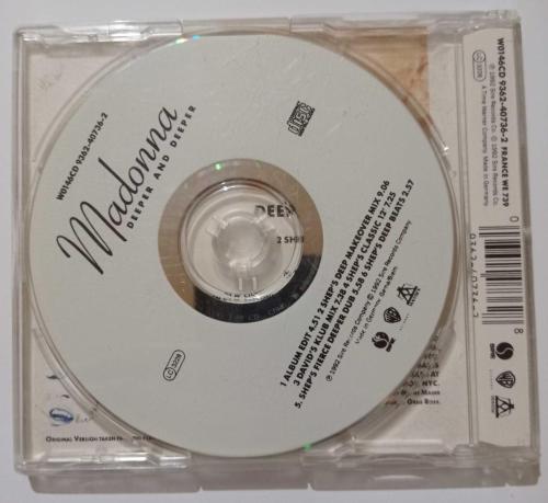 MADONNA / Deeper and deeper - SINGLE ~ CD