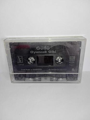 Kaset Güllü oyuncak gibi albümü. Orijinal 1994. Kartoneti yok, baştan sona dinlendi sorunsuz çalışıyor.