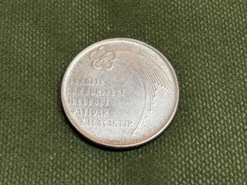 1973 Cumhuriyet'in 50. yılı 13 gram 900 ayar gümüş