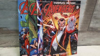 Marvel Action - Avengers 5 CİLT TAKIM