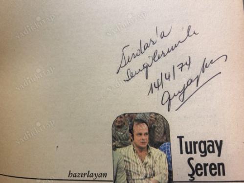 SON 3 YILIN ŞAMPİYONU GALATASARAY turgay seren imzalı