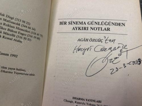 BİR SİNEMA GÜNLÜĞÜNDEN AYKIRI NOTLAR