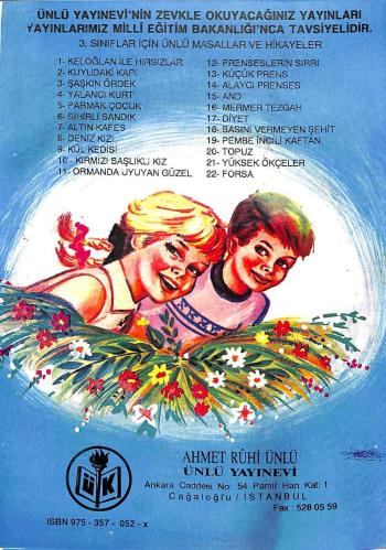 1990's 3. Sınıflar İçin Ünlü Masallar ve Hikayeler 7 – Altın Kafes