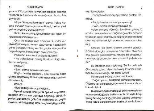 1990's 3. Sınıflar İçin Ünlü Masallar ve Hikayeler 6 – Sihirli Sandık
