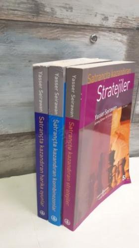 Satrançta Kazandıran KOMBİNEZONLAR-STRATEJİLER-AÇILIŞLAR-OYUNSONLARI 3 KİTAP