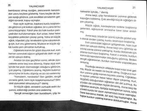 1990's 3. Sınıflar İçin Ünlü Masallar ve Hikayeler 5 – Parmak Çocuk