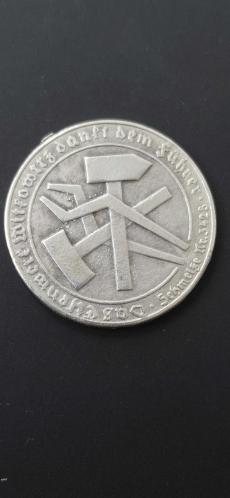 NAZİ ALMANYASI GAMA HAÇLI HATIRA 2. BASKI MADALYON