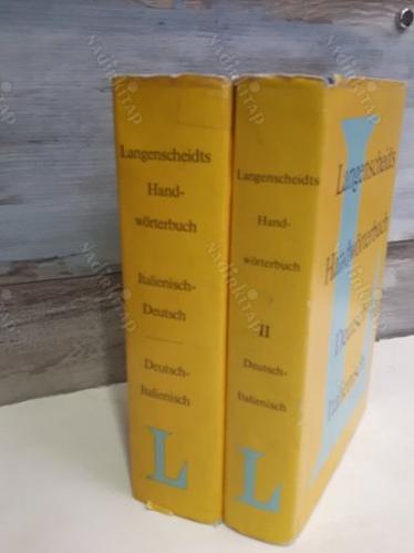 Langenscheidts Handwörterbuch English-Deutsch Teil 2 CİLT