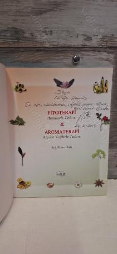 FİTOTERAPİ VE AROMATERAPİ İTHAFLI İMZALI