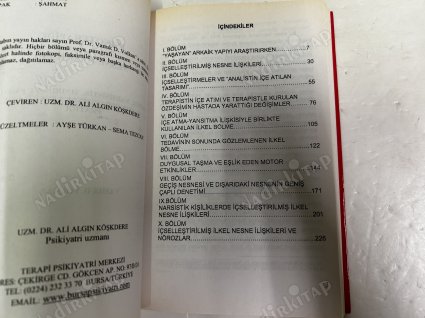 Psikoterapide Nesne İlişkileri (11. BPT Ocak 2013 Ders Notları)