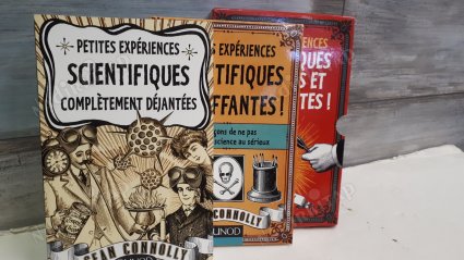 Petites expériences scientifiques déjantées et décoiffantes! - Le coffret: Le coffret