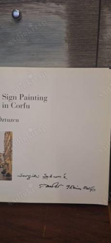 KORFU'DA FIRÇA TABELACILIĞI / Sign Painting in Corfu (İMZALI)