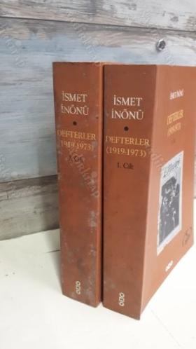 İSMET İNÖNÜ - DEFTERLER 1919-1973 (2 CİLT TAKIM)
