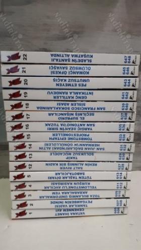 Tex (Teks) Aylık Yeni Seri Cilt 1-2-3-4-5-12-13-14-15-16-17-18-19-20-21-22 TOPLAM 16 KİTAP